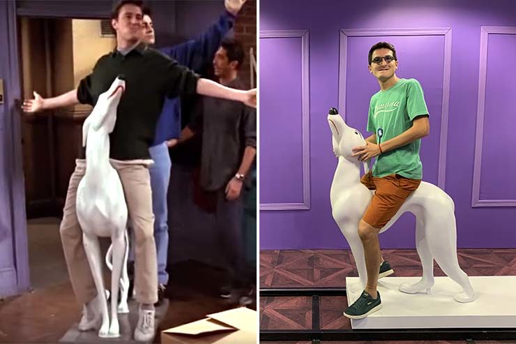 Casa Warner by Friends reproduz o cachorro de Joey (Foto: Esse Mundo É Nosso)