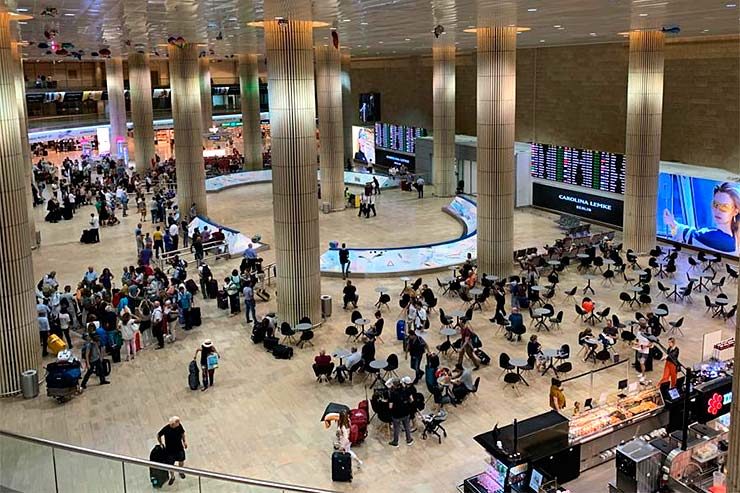 Aeroporto de Tel Aviv (Foto: Esse Mundo é Nosso)