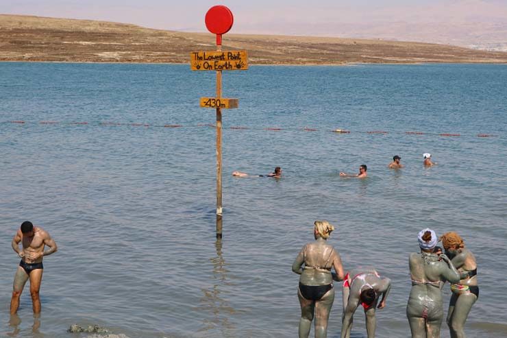 Mar Morto em Israel (Foto: Esse Mundo é Nosso)