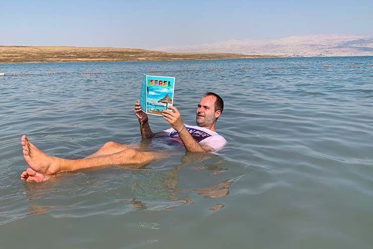Mar Morto em Israel (Foto: Esse Mundo é Nosso)