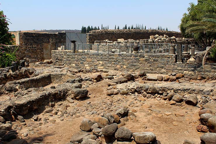 Ruínas de Cafarnaum (Foto: Esse Mundo é Nosso)