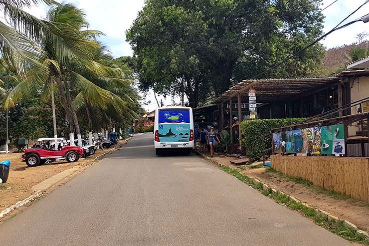 Buggy na Vila dos Remédios, em Fernando de Noronha (Foto: Esse Mundo É Nosso)