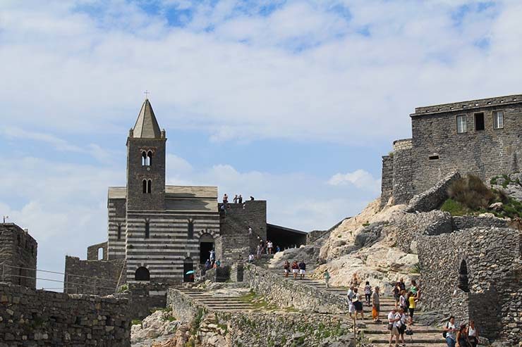 Igreja de São Pedro em Portovenere (Foto: Esse Mundo É Nosso)