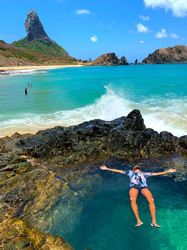Buraco do Galego em Noronha (Foto: Esse Mundo é Nosso)