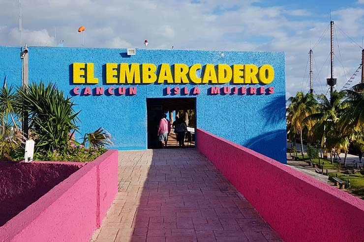Píer El Embarcadero - Como ir pra Isla Mujeres - Barco Ultramar (Foto: Esse Mundo É Nosso)