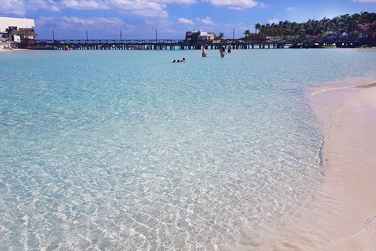 Trecho da praia próximo do Mia Reef (Foto: Esse Mundo É Nosso)