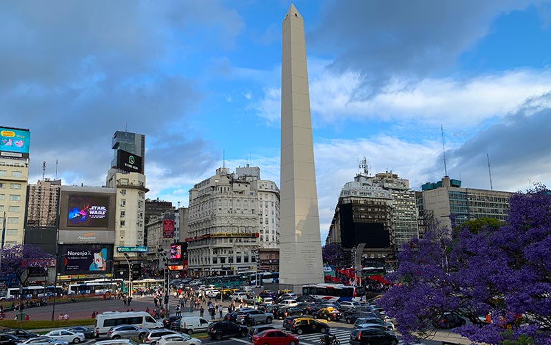 Obelisco em Buenos Aires (Foto: Esse Mundo é Nosso)