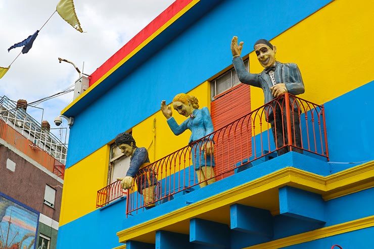 La Boca em Buenos Aires (Foto: Esse Mundo é Nosso)