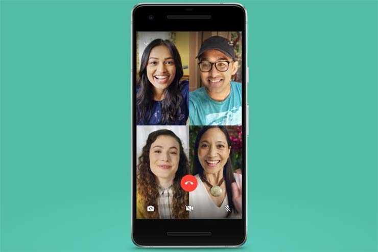 Videoconferência no WhatsApp (Foto: Divulgação)