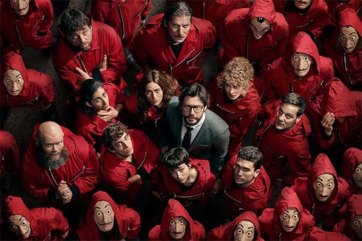 Lançamentos da Netflix em abril - La Casa de Papel 4