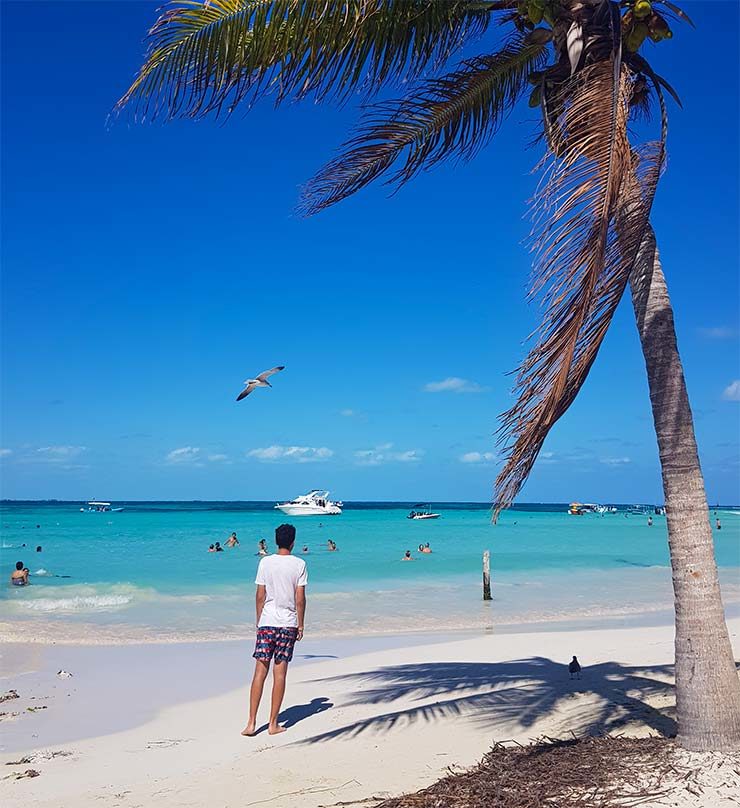 Playa Norte em Isla Mujeres (Foto: Esse Mundo É Nosso)