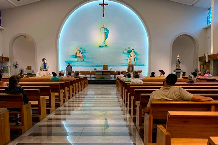 Salvador com chuva: Santuário da Irmã Dulce (Foto: Esse Mundo é Nosso)
