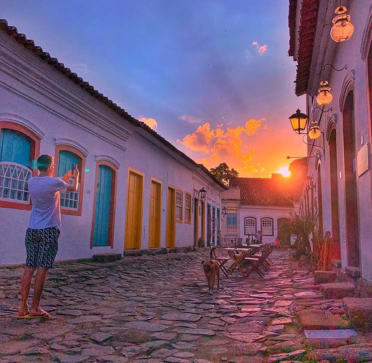 Fim de tarde no Centro Histórico (Foto: Esse Mundo É Nosso)