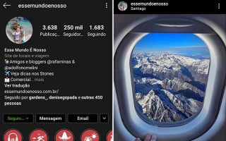 Instagram Preto - Modo Noturno Android (Foto: Esse Mundo É Nosso)