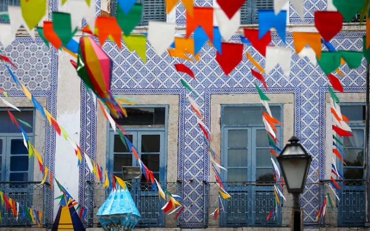 Centro Histórico durante a Festa Junina (Foto: Foto: Roberto Castro/MTur)