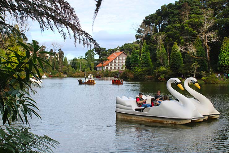 Gramado ou Canela? Onde ficar? Foto do Lago Negro