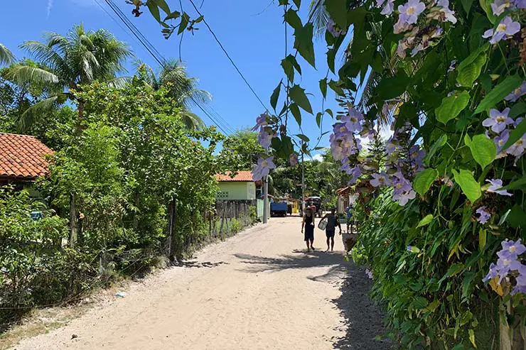 Vila de Moreré em Boipeba (Foto: Esse Mundo É Nosso)