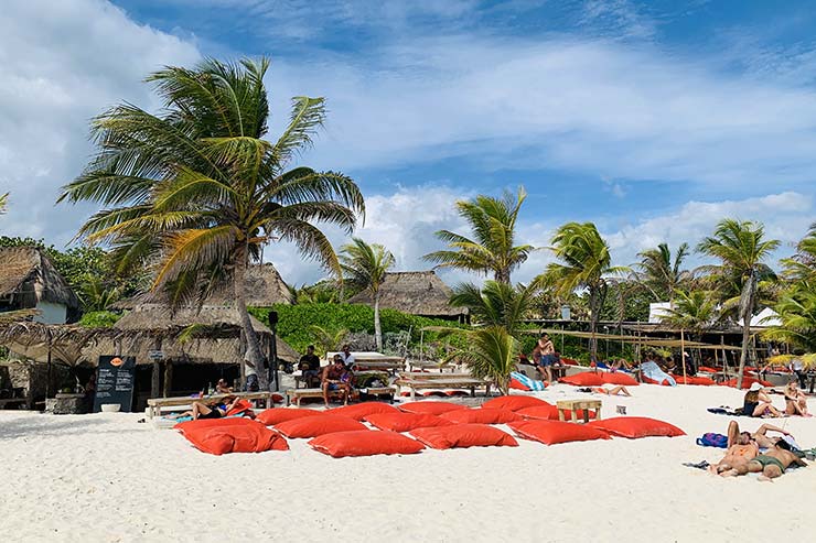 Pucna Beach Club em Tulum (Foto: Esse Mundo É Nosso)