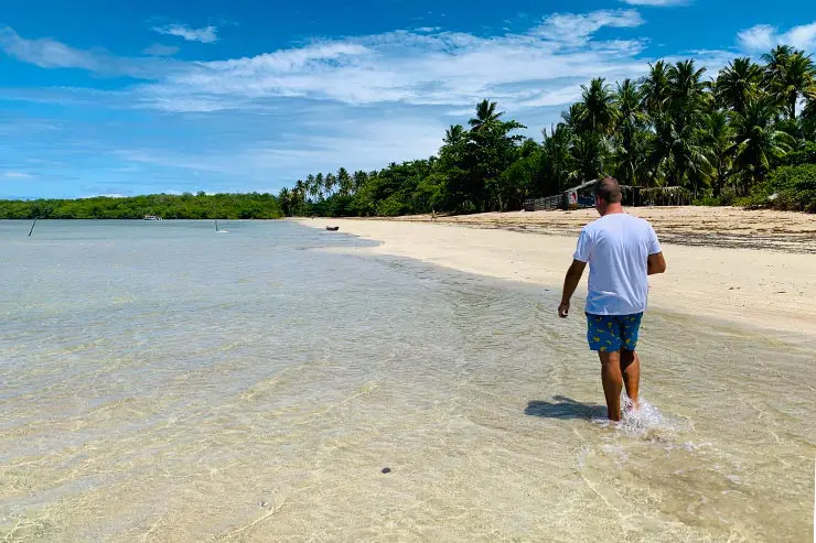 Praia de Bainema em Boipeba (Foto: Esse Mundo É Nosso)