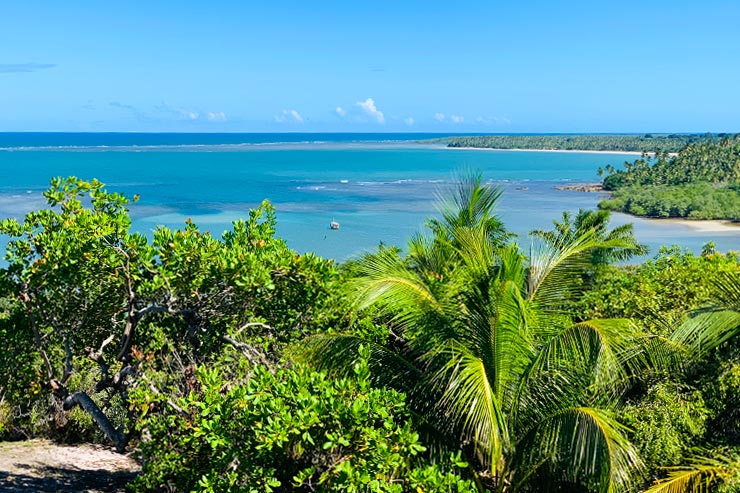 Ilha de Boipeba: Vista do Alizées Moreré (Foto: Esse Mundo é Nosso)