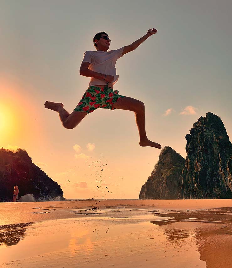 Pôr do sol na Cacimba do Padre (Foto: Esse Mundo É Nosso)