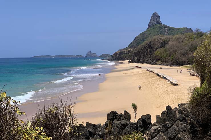 Vista da Praia Cacimba do Padre (Foto: Esse Mundo É Nosso)