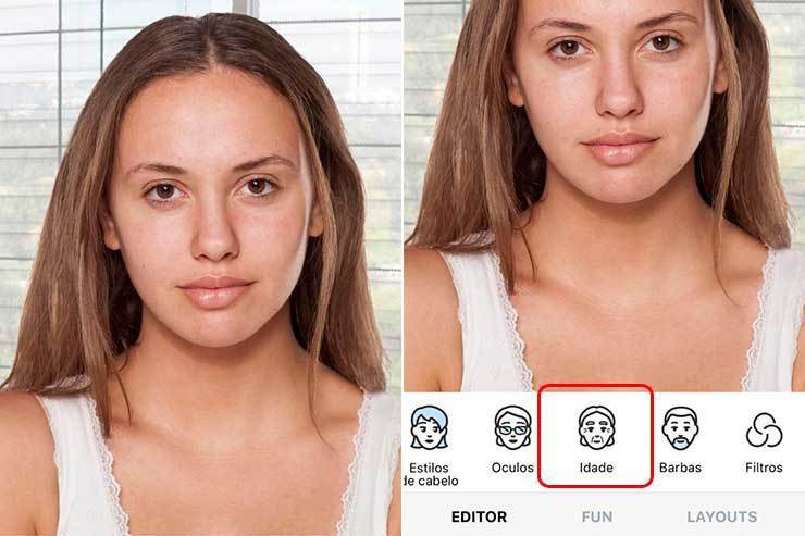 FaceApp: Aplicativo que muda o sexo do usuário (Foto: Reprodução)