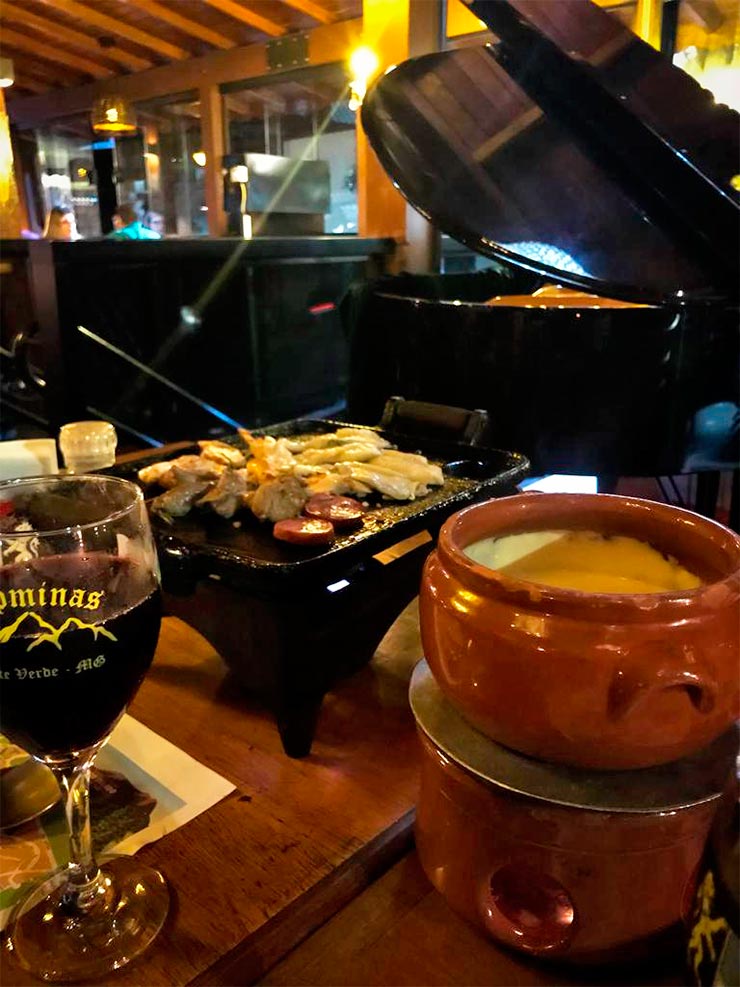 Onde comer fondue em Monte Verde: Alpminas (Foto: Divulgação)