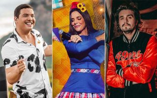 Lives de hoje: Ivete, Safadão, Luan Santana e Gil são atração neste sábado