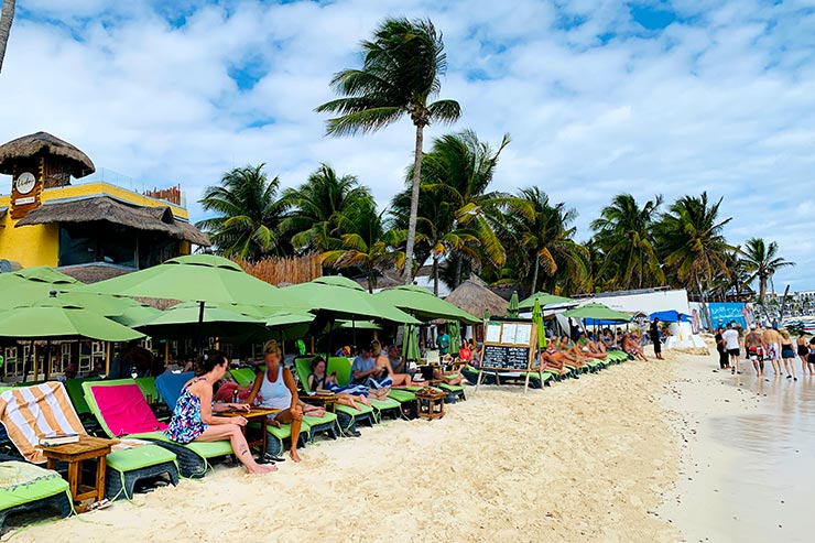 Quanto custa viajar pra Cancún e Playa del Carmen: Lido Beach Club em Playa del Carmen (Foto: Esse Mundo é Nosso)
