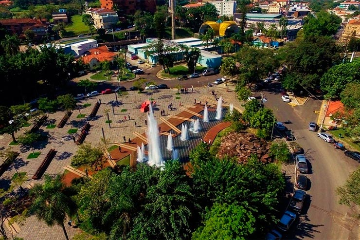 Vista da cidade de Águas de São Pedro (Foto: Reprodução/Facebook da Prefeitura)