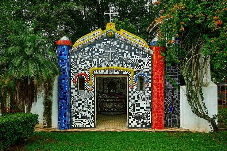 Capelinha de Mosaico em São Bento do Sapucaí (Foto: Secretaria de Turismo de SP/Aniello de Vita - Expressão Studio)