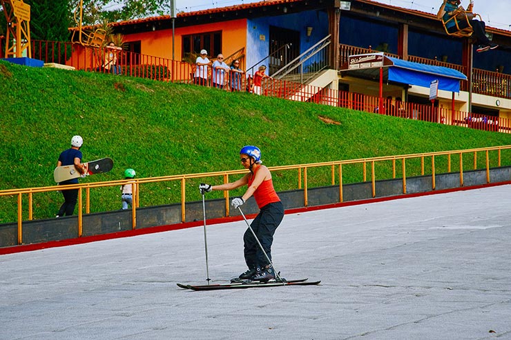 Cidades perto de São Paulo: Ski Mountaiin Park em São Roque (Foto: Secretaria de Turismo de SP/Sergio Luiz Jorge - Expressão Studio)