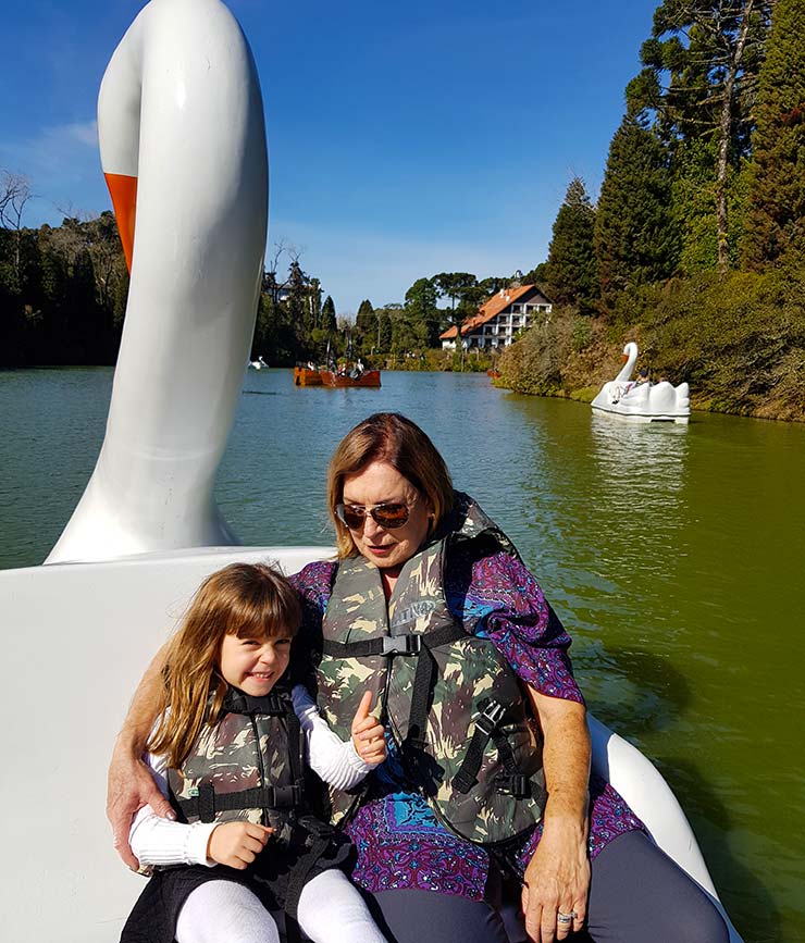 Gramado com crianças: Lago Negro (Foto: Esse Mundo É Nosso)