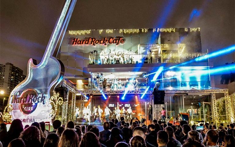 Hard Rock Cafe em Curitiba (Divulgação)