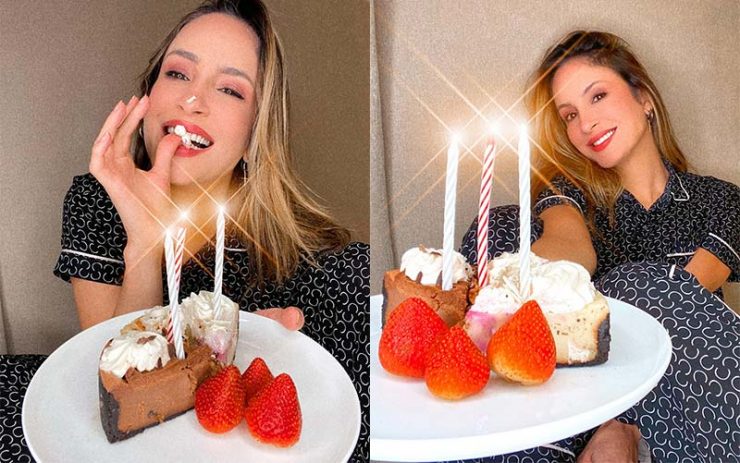 Live da Claudia Leitte de aniversário (Fotos: Reprodução/Instagram)