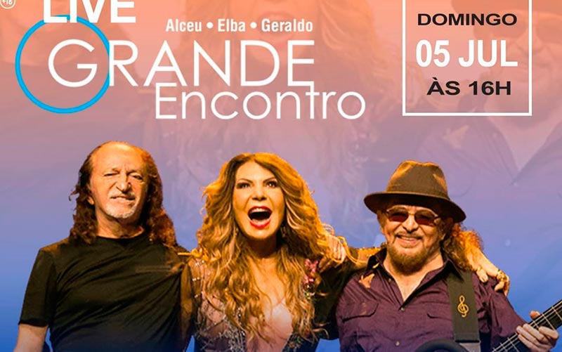 Live O Grande Encontro: Assista agora ao vivo (Foto: Reprodução/Instagram)