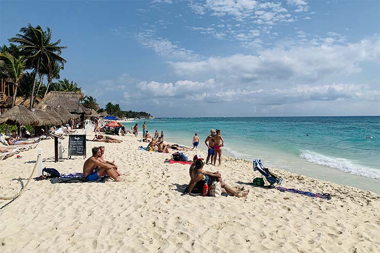 Praias de Playa del Carmen: Playa Mamitas (Foto: Esse Mundo É Nosso)