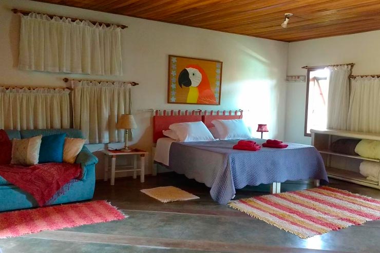 Hotéis e pousadas em Cunha: Quarta do Recanto das Giradas (Foto: Reprodução/Booking)