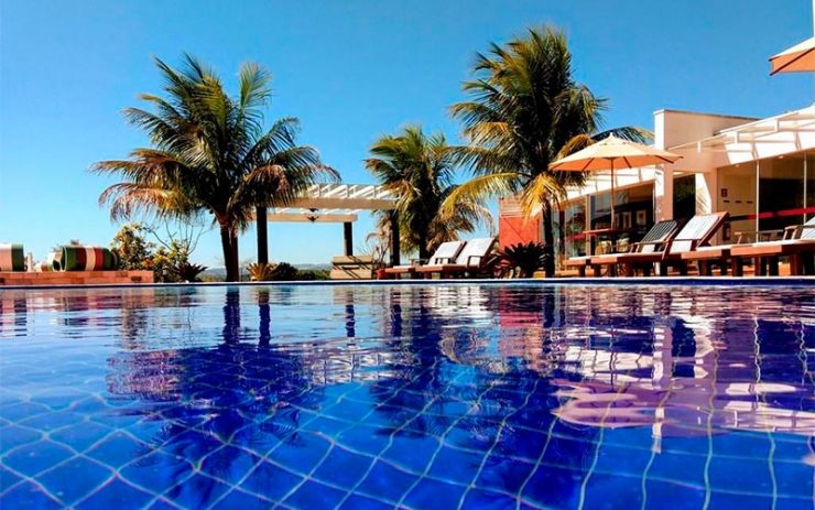 Hotéis e pousadas em Brotas: Piscinas da Frangipani (Foto: Reprodução/Booking)