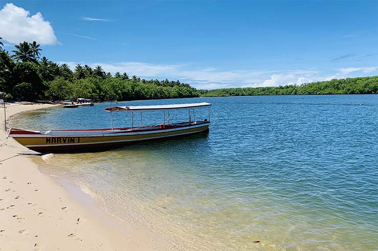 Ponta dos Castelhanos em Boipeba (Foto: Esse Mundo É Nosso)