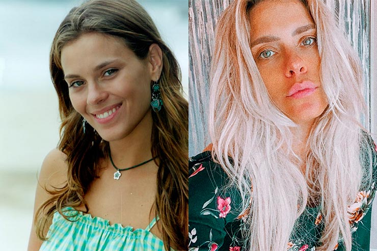 Que ano passou Mulheres Apaixonadas? Carolina Dieckmann viveu Edwiges (Foto: Memória Globo e Instagram)