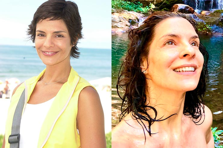 Helena Ranaldi viveu Raquel em Mulheres Apaixonadas (Foto: Memória Globo e Instagram)