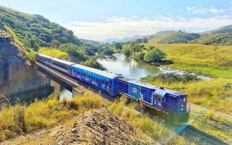 Trem turístico entre Rio e Minas (Divulgação / Amigos do Trem)