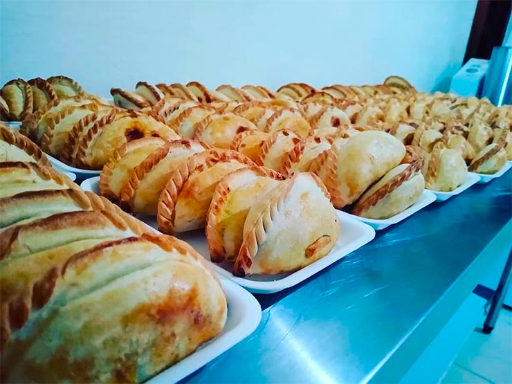 Delivery da Empanadas DelRey (Foto: Reprodução/Instagram Empanadas DelRey)