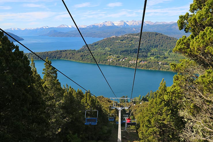 Bariloche no verão: Teleférico no Cerro Campanário (Foto: Esse Mundo é Nosso)