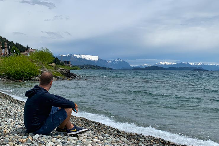 Bariloche no verão: Lago Nahuel Huapi (Foto: Esse Mundo é Nosso)