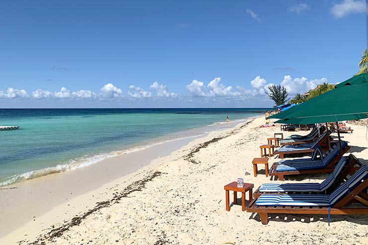 Playa Palancar, uma das melhores praias de Cozumel, no México