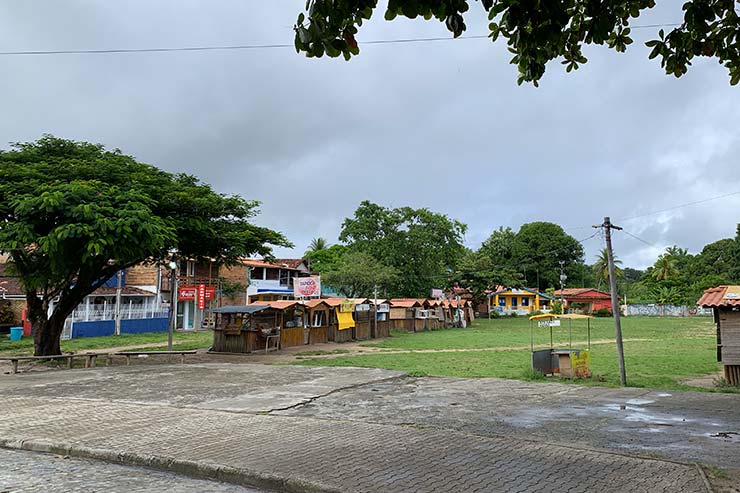 Praça de Santo Antônio na Velha Boipeba