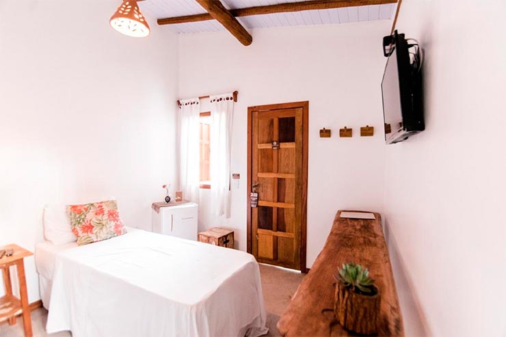 Pousadas em Caraíva: Quarto da Casa de Paixão (Foto: Reprodução/Booking)